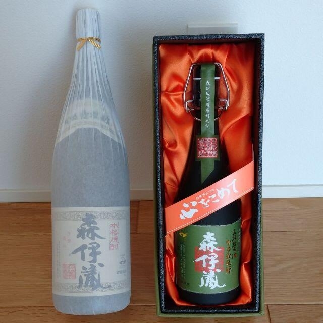 焼酎森伊蔵 1800ml&極上の一滴 720ml 2本セット