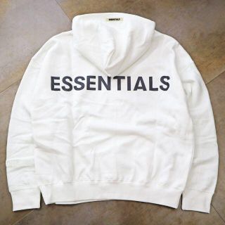 フィアオブゴッド(FEAR OF GOD)の新品☆「FOG」 Essentials リフレクターロゴフード(パーカー)