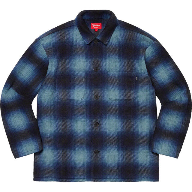 Supreme Shadow Plaid Fleece Shirtメンズ