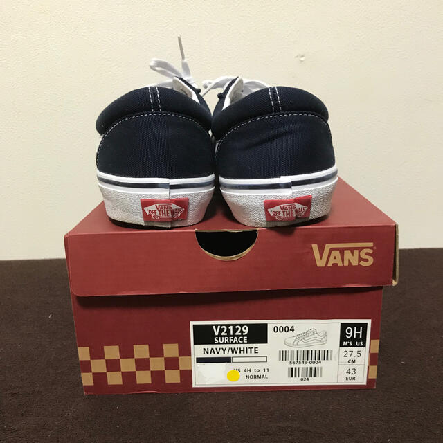 VANS(ヴァンズ)の【ekin2012様専用】VANS オールドスクール　NAVY/WHITE メンズの靴/シューズ(スニーカー)の商品写真