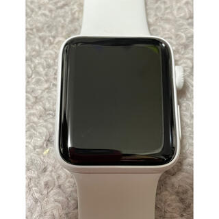 アップルウォッチ(Apple Watch)のApple Watch series3 42mm セラミック edition(腕時計(デジタル))