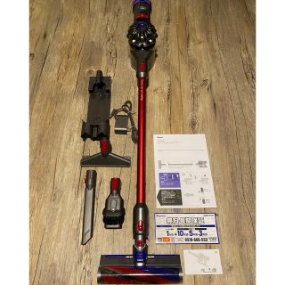 ダイソン(Dyson)の【ともーず様専用】美品/保証残4年/おまけ布団ツール　dyson v8 slim(掃除機)