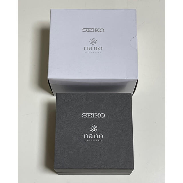 nano・universe(ナノユニバース)のSEIKO/別注セイコー×ナノ・ユニバース　クオーツクロノグラフ  メンズの時計(腕時計(アナログ))の商品写真