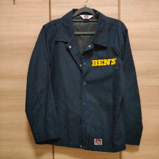 ベンデイビス(BEN DAVIS)のBEN DAVIS　コーチジャケット　ネイビー　M(ナイロンジャケット)