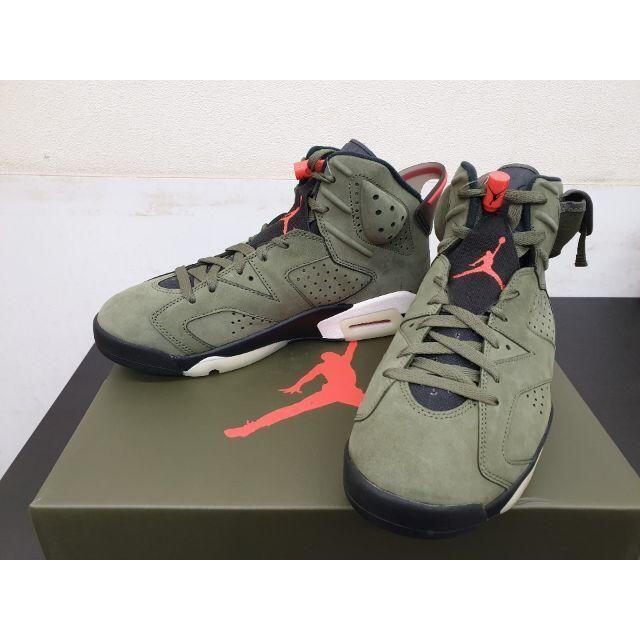 TRAVIS SCOTT x NIKE AIR JORDAN 6 (26cm)