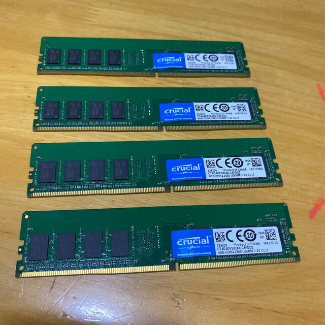 DDR４メモリー16GB