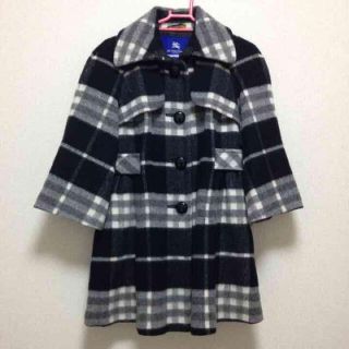 バーバリーブルーレーベル(BURBERRY BLUE LABEL)の美品‼️Burberry Blue Label ウールコート(ロングコート)