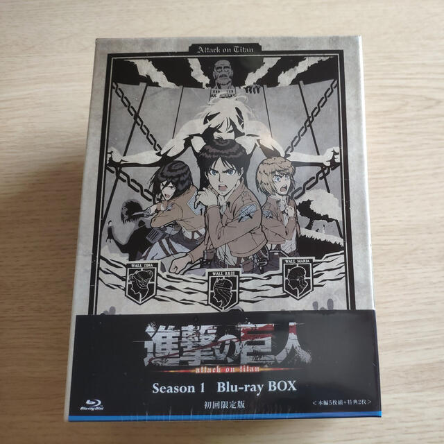 DVDブルーレイ進撃の巨人 Season1 Blu-ray BOX 初回限定版