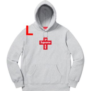 シュプリーム(Supreme)のsupreme Cross Box Logo Hooded Sweatshirt(パーカー)