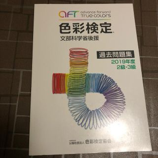 色彩検定過去問題集２・３級 文部科学省後援 ２０１９年度(資格/検定)