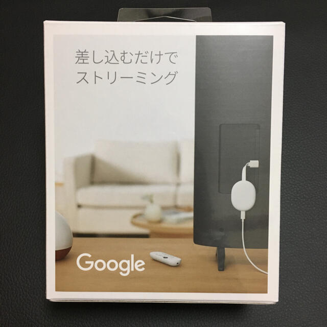 CHROME(クローム)の【新品未開封】Chromecast with Google TV GA01919 スマホ/家電/カメラのテレビ/映像機器(その他)の商品写真