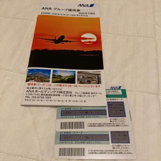 エーエヌエー(ゼンニッポンクウユ)(ANA(全日本空輸))のANA 株主優待券 2枚(その他)