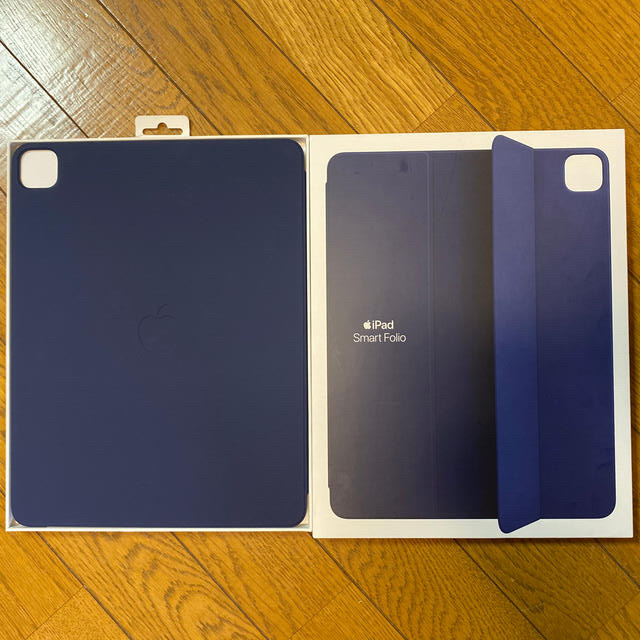 Apple(アップル)の12.9インチiPadPro第4世代Smart Folio (ディープネイビー) スマホ/家電/カメラのスマホアクセサリー(iPadケース)の商品写真