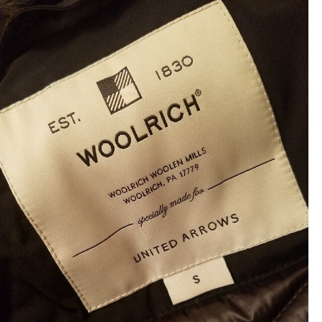 UNITED ARROWS(ユナイテッドアローズ)の《美品》2020 WOOLRICH×UNITED ARROWS コラボダウン レディースのジャケット/アウター(ダウンコート)の商品写真
