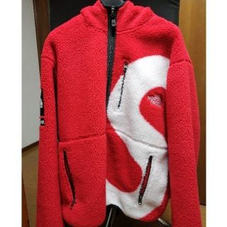 シュプリーム(Supreme)のSupreme the north face S logo fleece red(ブルゾン)