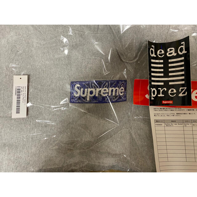 Supreme Bandana Box Logo Sweatshirt パーカー