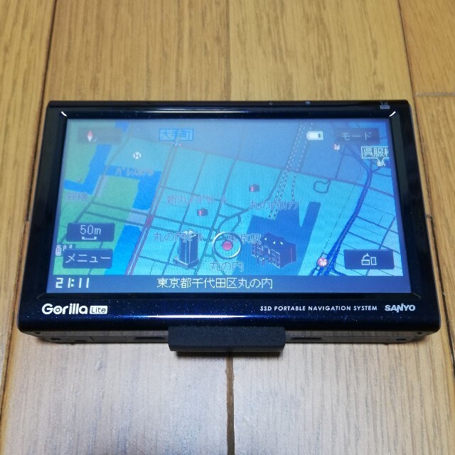 SANYO  Gorilla  ポータブルナビ　車載取付キットのみなし