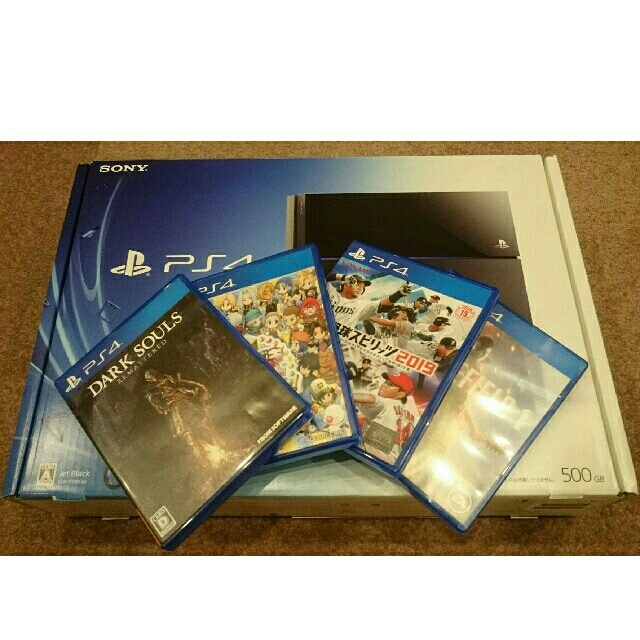 PlayStation4 本体+ソフト4本