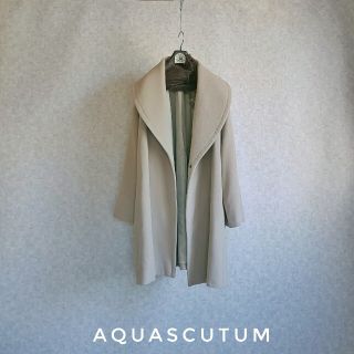 アクアスキュータム(AQUA SCUTUM)の超高級 アクアスキュータム おしゃれエレガントコート オーバーサイズスタイル(その他)