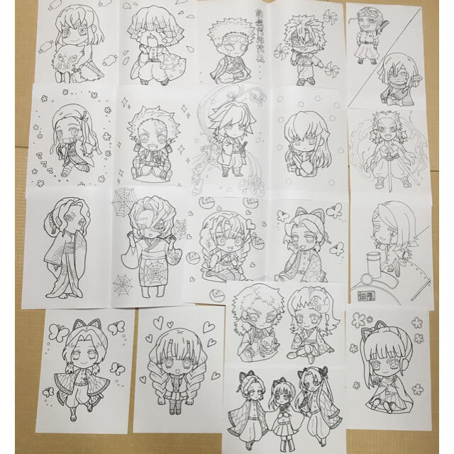 ヒロくん様専用 鬼滅 ぬり絵 全種類の通販 by ここあ's shop|ラクマ
