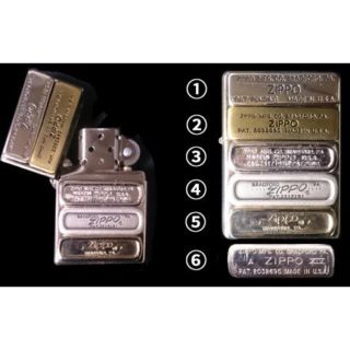 ジッポー(ZIPPO)のZippo刻印説明ページ(タバコグッズ)