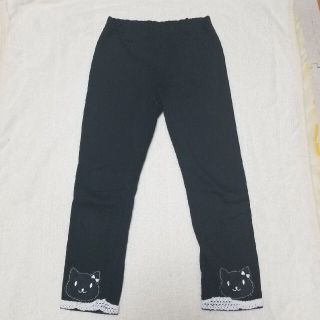 ライテン様。裏起毛 猫&ドット レギンス 130cm(パンツ/スパッツ)