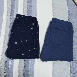 ユニクロ(UNIQLO)の冬物パンツセット🌟あったか裏起毛レギンス80(パンツ)