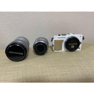 オリンパス(OLYMPUS)のOLYMPUS PEN E-PL5 WHITE(ミラーレス一眼)