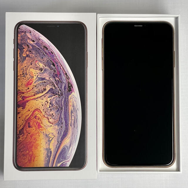 iPhone XS Max 本体 64GB Gold SIMフリー 美品 - スマートフォン本体