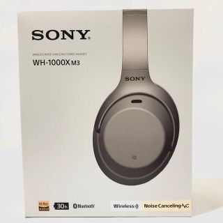 ソニー(SONY)のSONY ソニー ノイズキャンセリングヘッドホン WH-1000XM3 (ヘッドフォン/イヤフォン)