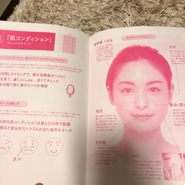 講談社(コウダンシャ)の石井美保スキンケアノートブック2冊セット インテリア/住まい/日用品の文房具(ノート/メモ帳/ふせん)の商品写真