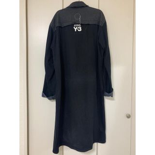 【最終値下げ】Y-3 ロゴ ダブル zip ロング シャツ コート ワイスリー