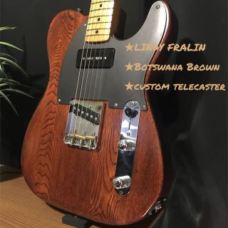 フェンダー(Fender)の★LINDY FRALIN★Botswana Brown★ステンレスフレット(エレキギター)