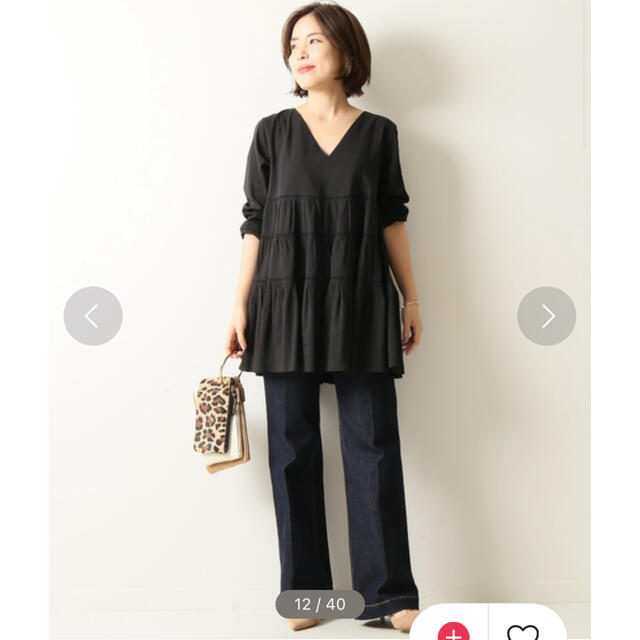 Spick & Span(スピックアンドスパン)のspick & span  tunic blouse レディースのトップス(シャツ/ブラウス(長袖/七分))の商品写真