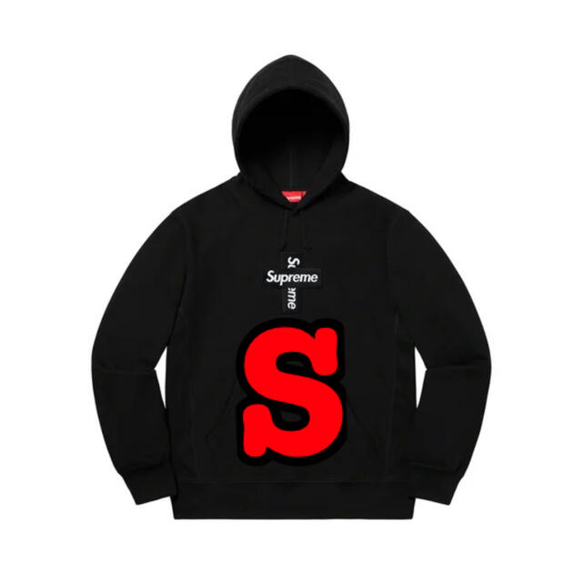 Supreme Cross Box Logo Hooded Sweatshirt