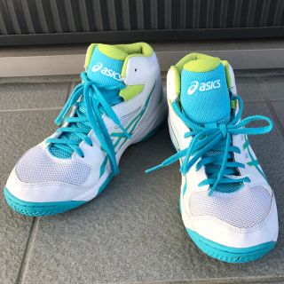 アシックス(asics)のasics アシックス　バスケットシューズ　24.0㎝　used(バスケットボール)