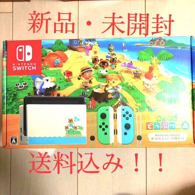 【新品・未開封】Nintendo Switch どうぶつの森 同梱版