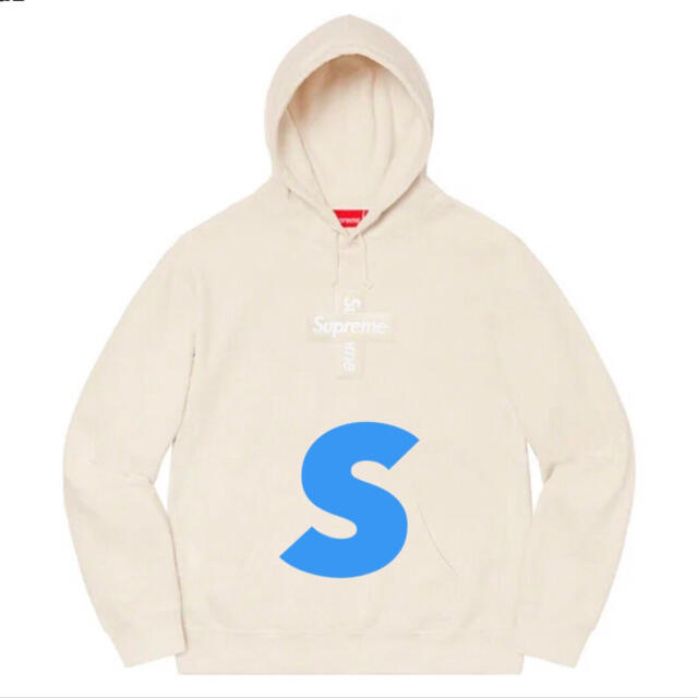 Supreme Cross Box Logo Hooded Sweatshirtメンズ