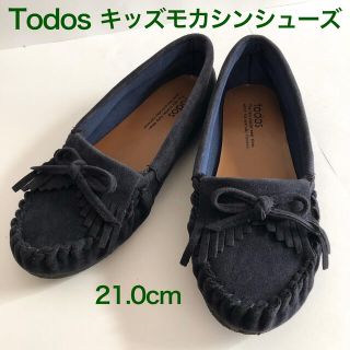 TODOS モカシンシューズ 21.0cm(その他)