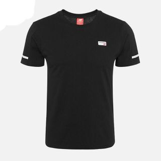 ニューバランス(New Balance)のnew balance ニューバランス 半袖Tシャツ ブラック メンズM新品(ウェア)