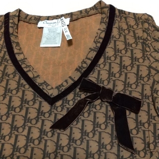 激安特価品 美品クリスチャンディオール　トロッタートップス Tシャツ/カットソー(半袖/袖なし)