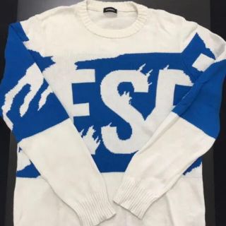 ディーゼル(DIESEL)の中古美品DIESELディーゼルメンズニットセーターオーバーサイズ(ニット/セーター)