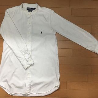 ポロラルフローレン(POLO RALPH LAUREN)のmrn様 ノーカラーシャツワンピ(シャツ/ブラウス(長袖/七分))