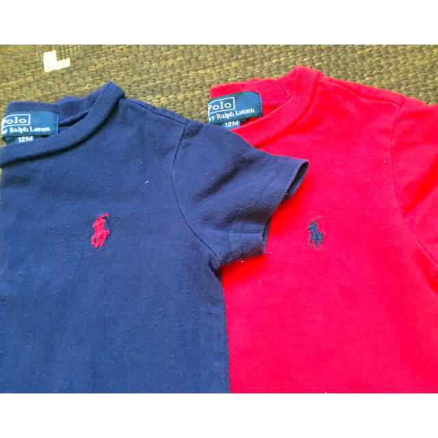 POLO RALPH LAUREN(ポロラルフローレン)のラルフローレン ベビーTシャツset キッズ/ベビー/マタニティのベビー服(~85cm)(Ｔシャツ)の商品写真