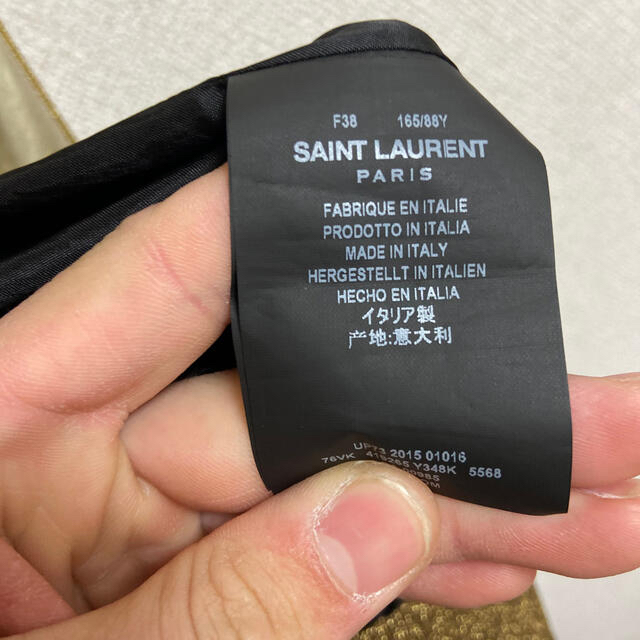 SAINT LAURENT PARIS  jacket size38