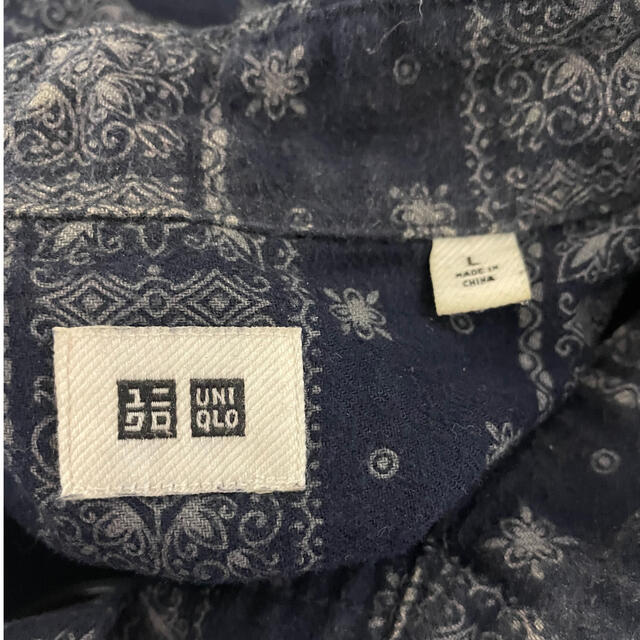 UNIQLO(ユニクロ)のユニクロ UNIQLO メンズ シャツ Lサイズ メンズのトップス(シャツ)の商品写真