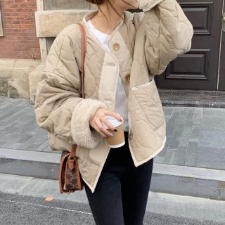 ZARA - リバーシブル キルティングジャケットの通販 by To kitty