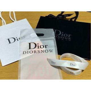 ディオール(Dior)のDior ショップバック セット リボン・試供品付き(ショップ袋)