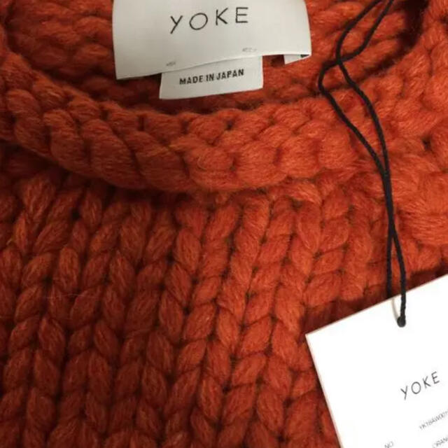 yoke 18aw グラデーションゲージ　ハンドニット