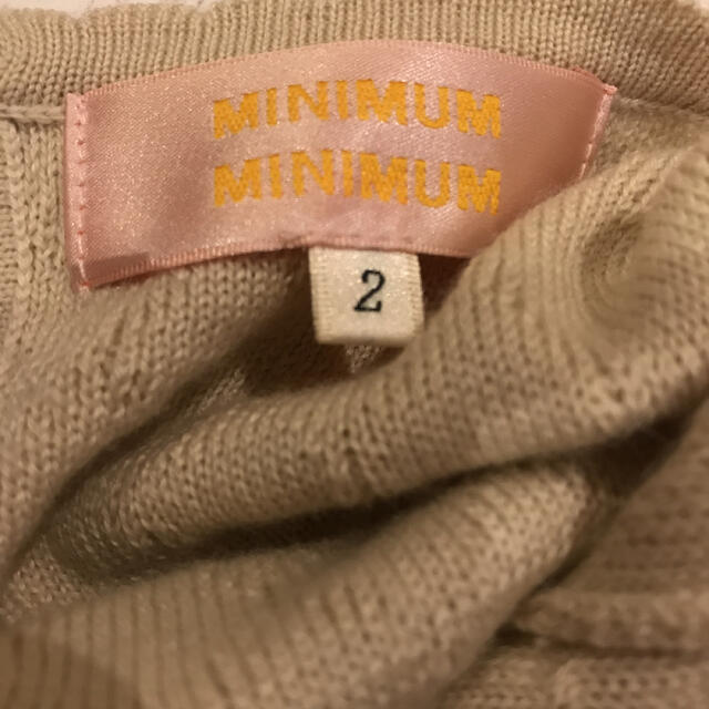 MINIMUM(ミニマム)の♡ミニマムミニマム　リボンニットワンピース♡ レディースのワンピース(ひざ丈ワンピース)の商品写真